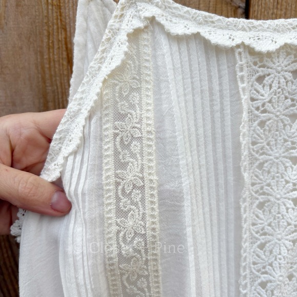 Spell & The Gypsy Collective Hanging Rock Lace Midi Dress Size XS NWT White - Picture 7 of 17